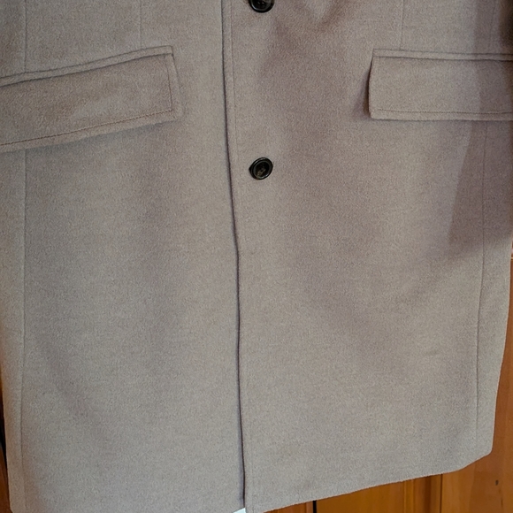 J. Crew Wool/Cashmere Rivington Tan Overcoat 38R - Picture 4 of 9